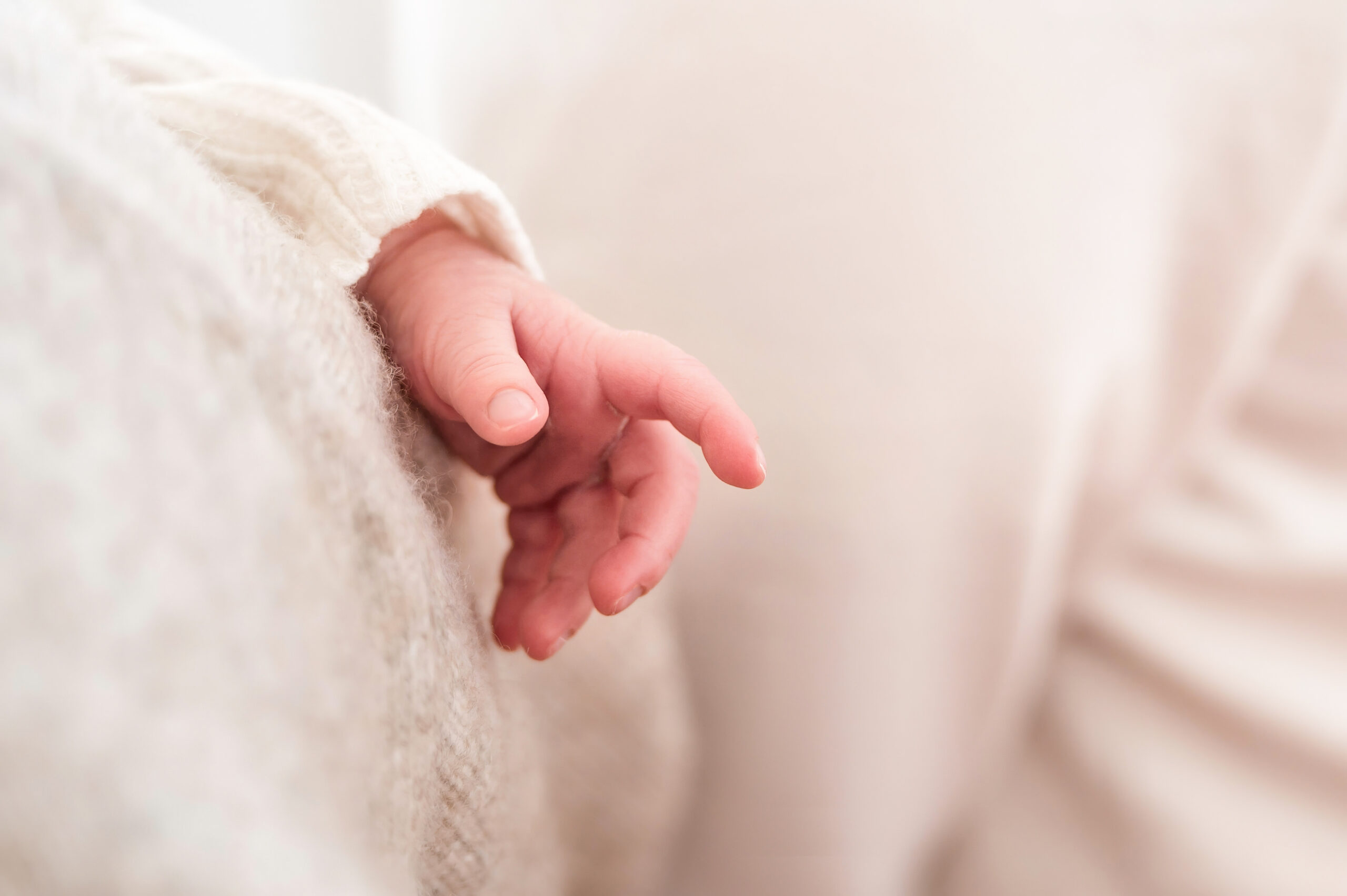 Newborn Photoshoot with a Fussy Baby