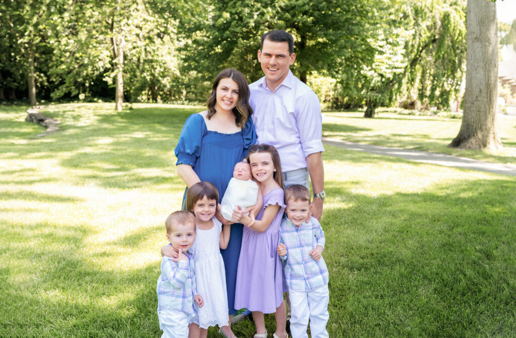 Newborn family photos southeast michigan